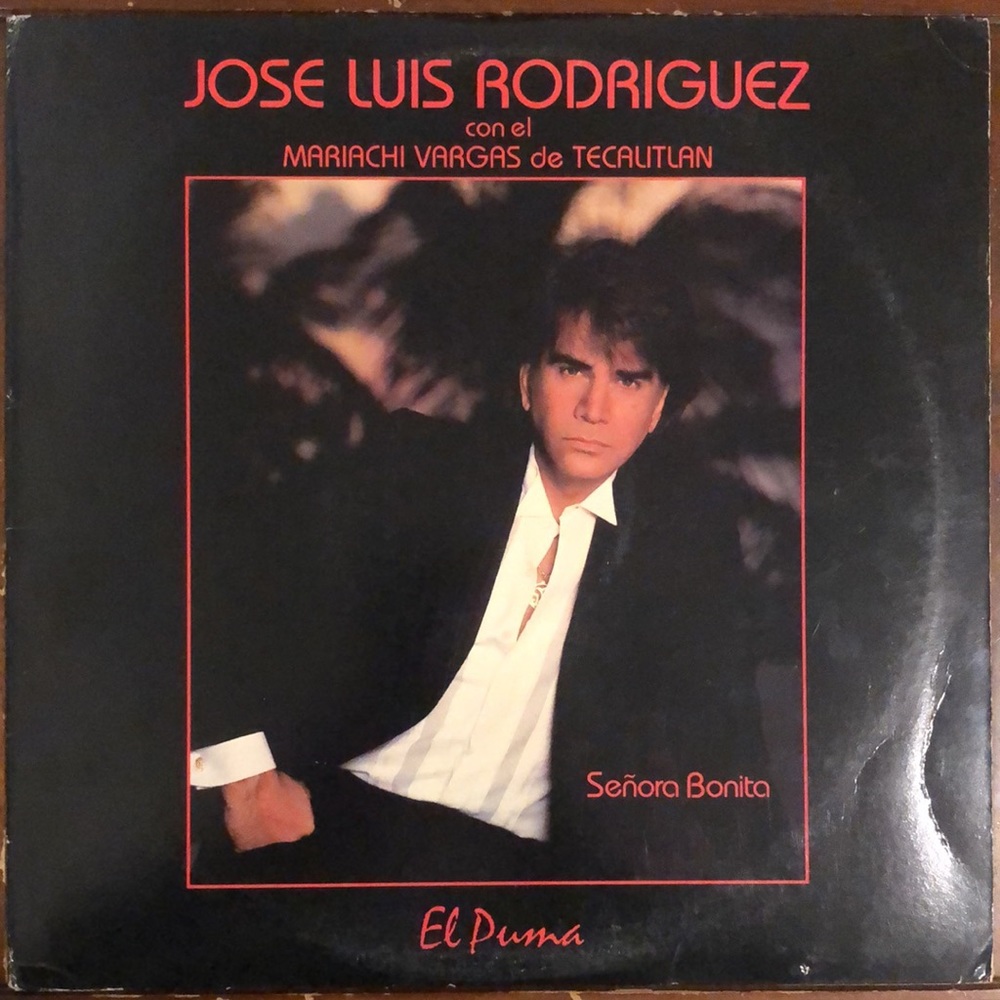 Jose Luis Rodriguez Senora Bonita Vinyl Lp '90